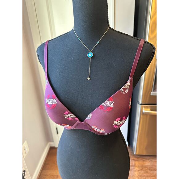 Victoria's Secret PINK Wear Everywhere Push-Up Bra 32D - Picture 8 of 11